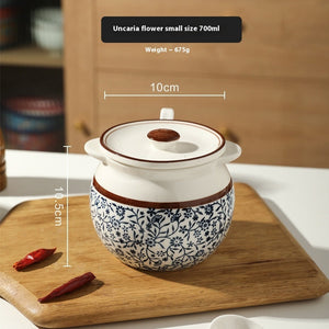 Elevate Your Kitchen Aesthetics with the Lard Jar Kitchen Ceramic Seasoning Jar