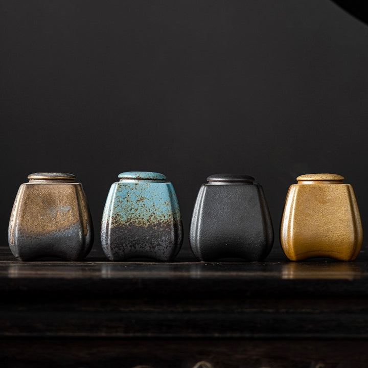 Ceramic Household Gilding Sealed Jar