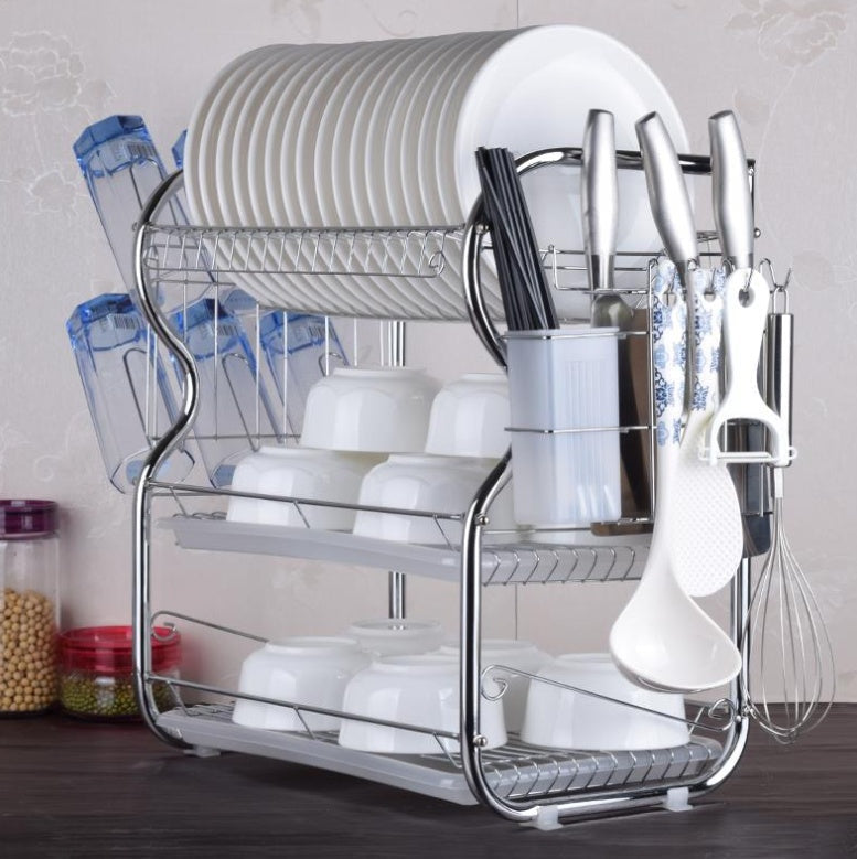 Maximize Your Kitchen Space with Our Dish Rack Storage Rack – Kool ...
