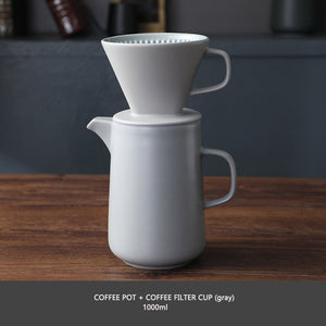 Discover the Perfect Brew with Our Ceramic Drip Coffee Maker Set