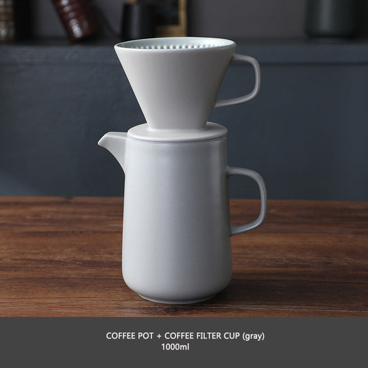 Discover the Perfect Brew with Our Ceramic Drip Coffee Maker Set