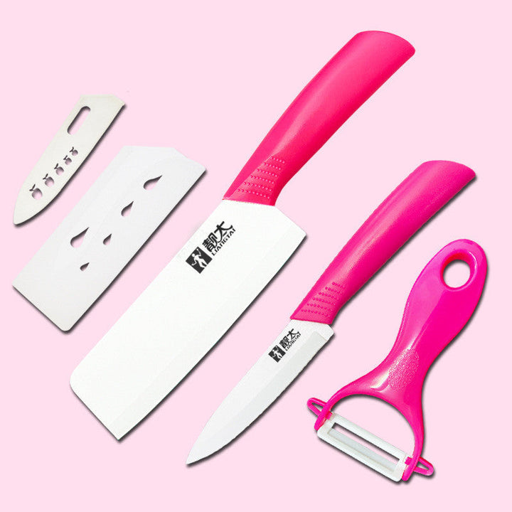 Discover the Ultimate Three-Piece Household Fruit Knife Set