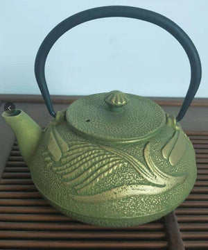 Discover the Enchantment of the Iron Pot Dragonfly Gold Green