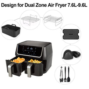 Elevate Your Cooking with the Air Fryer Rectangular Set Double Pot Grill
