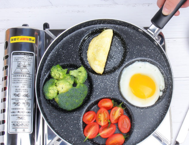 Egg Frying Pan Nonstick Pancake Pans 4-Cups
