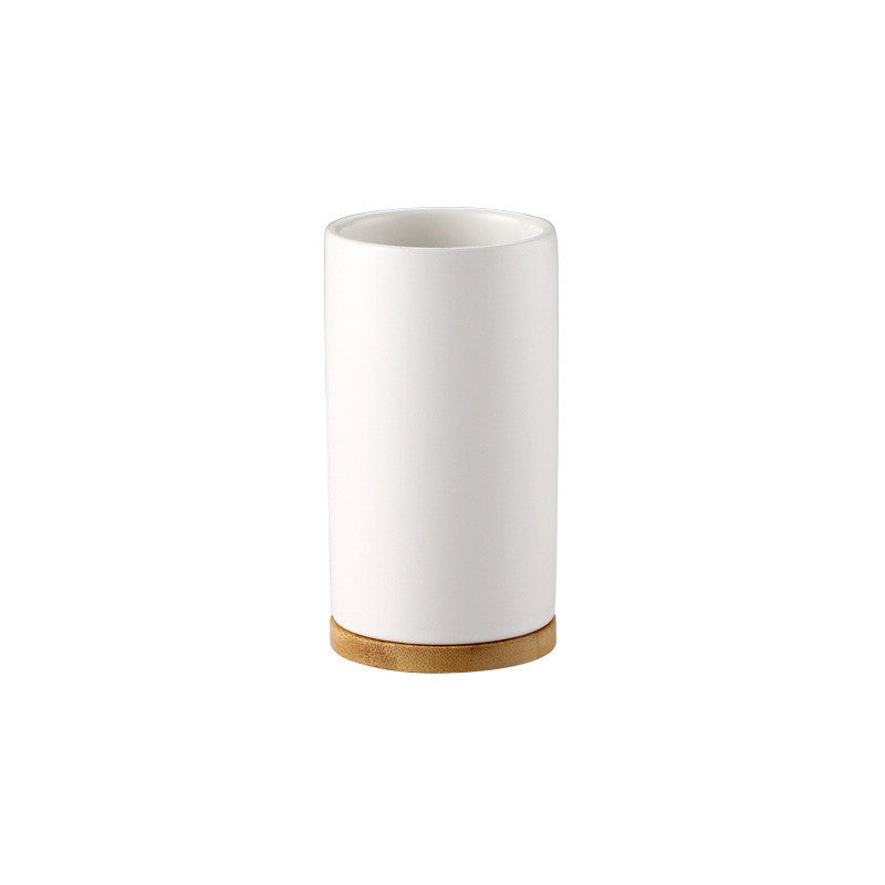 Matte toothbrush cup mouthwash cup