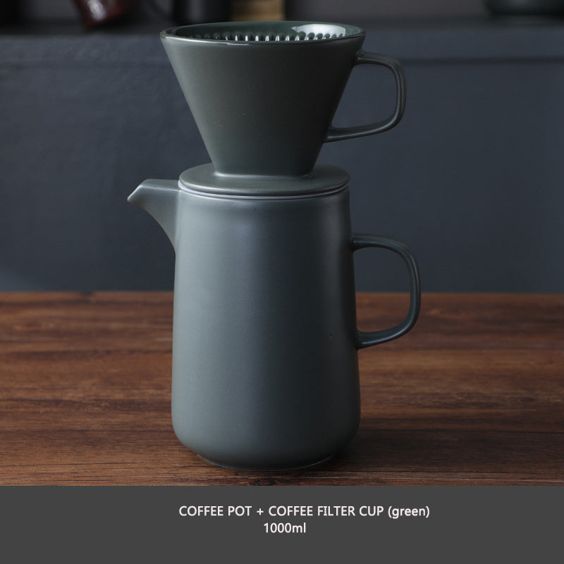 Ceramic Drip Coffee Maker Set For Home Use