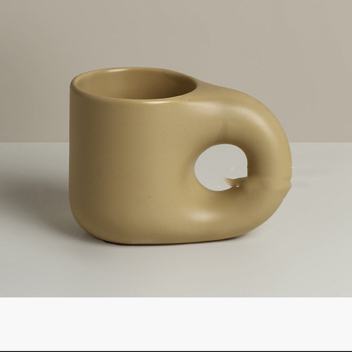 Nordic Minimalist Ceramic Mug Fat Mug Set
