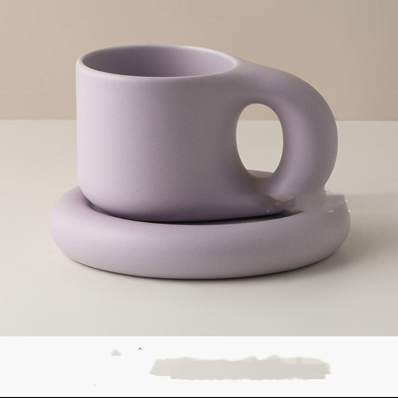 Nordic Minimalist Ceramic Mug Fat Mug Set