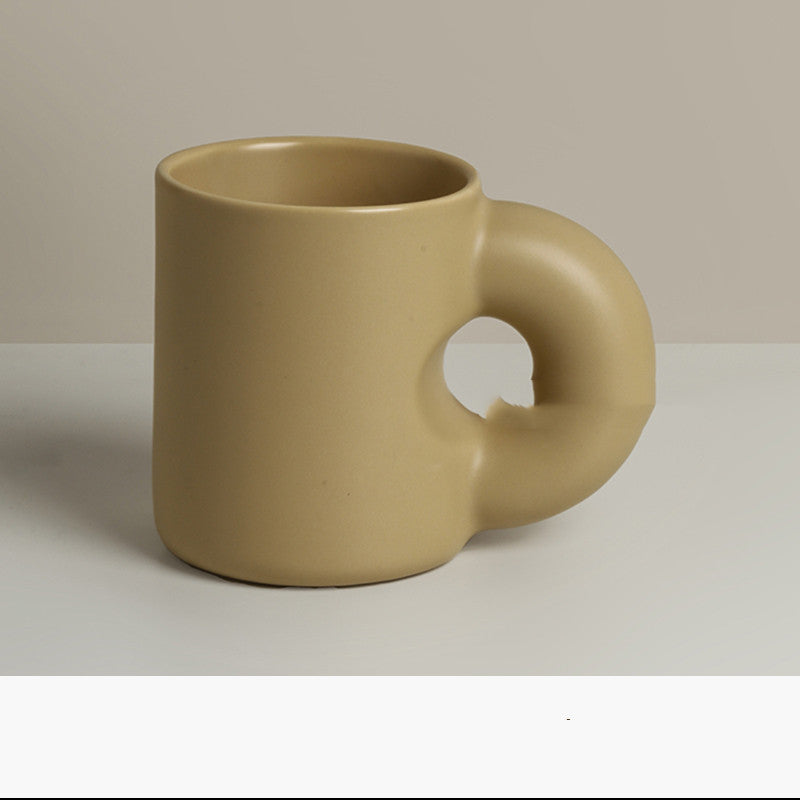 Nordic Minimalist Ceramic Mug Fat Mug Set