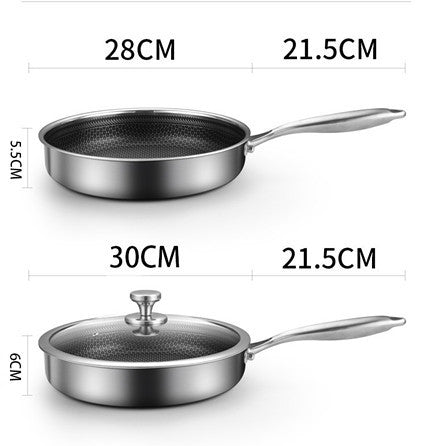 Stee Frying Pan Non-Stick Frying Pan