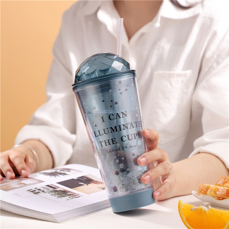 Luminous Creative Coffee Plastic Cup