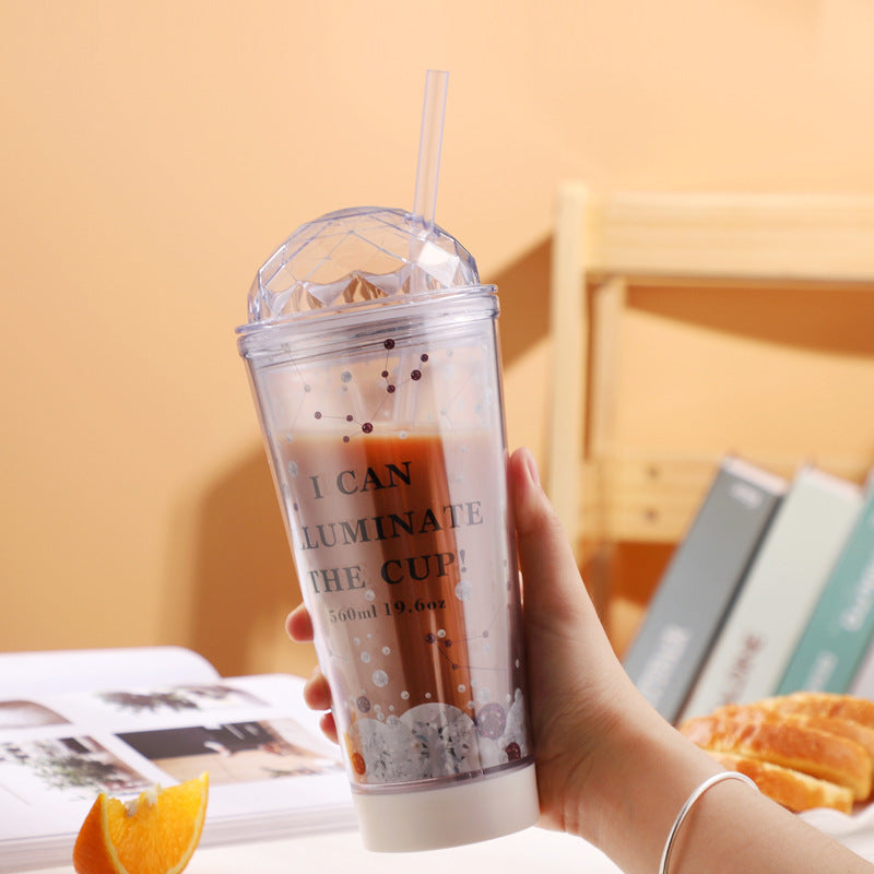 Luminous Creative Coffee Plastic Cup