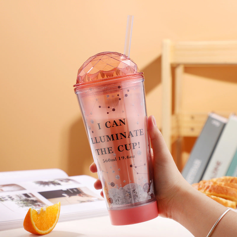 Luminous Creative Coffee Plastic Cup