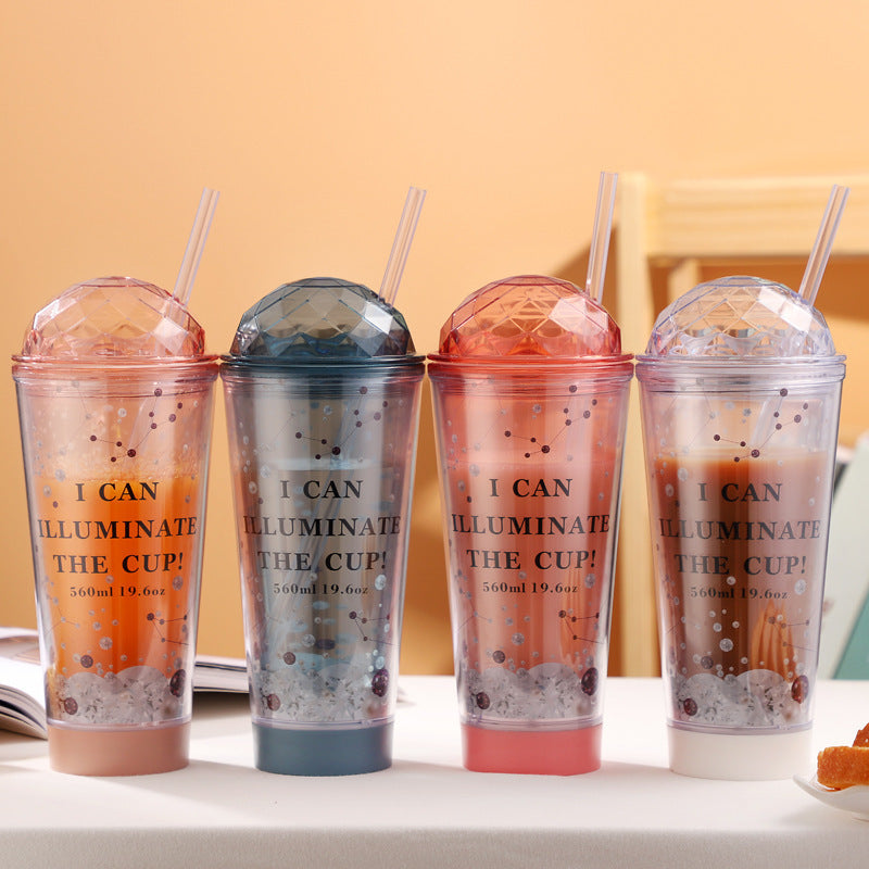 Luminous Creative Coffee Plastic Cup