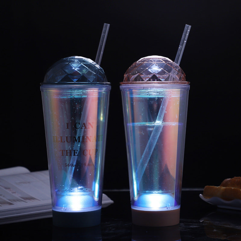 Luminous Creative Coffee Plastic Cup