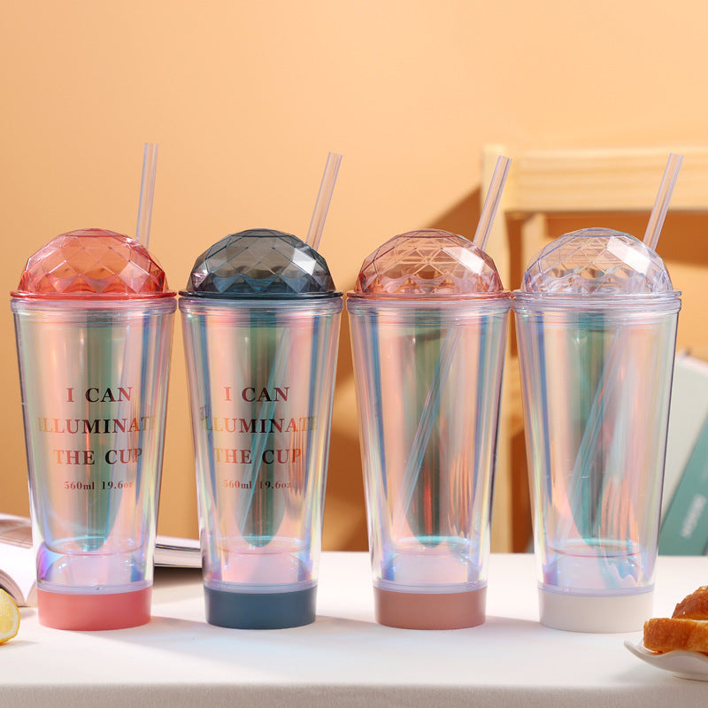 Luminous Creative Coffee Plastic Cup