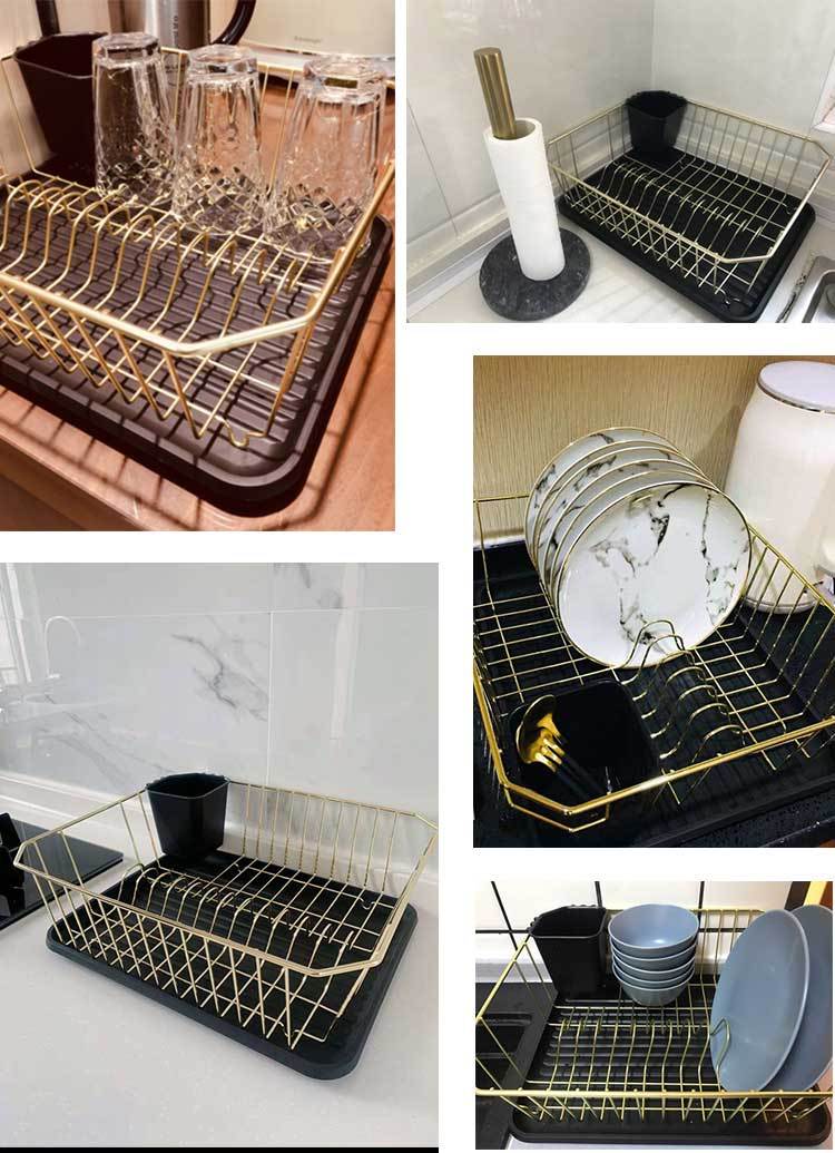 North Rail Dish Rack Drain Rack