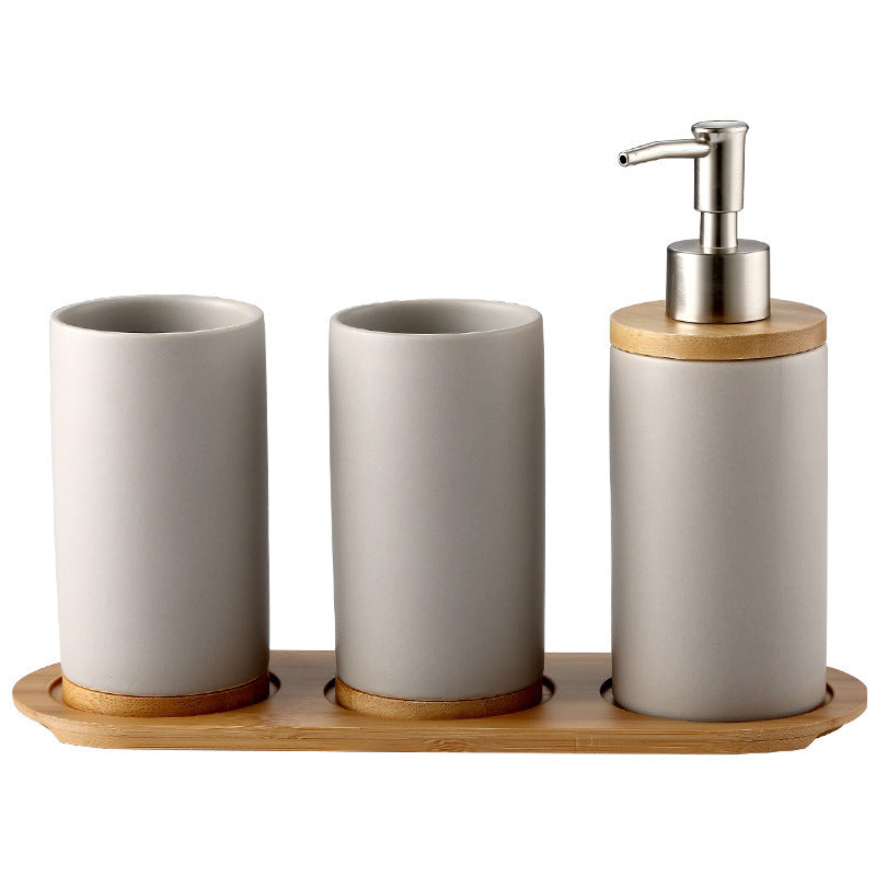 Matte toothbrush cup mouthwash cup