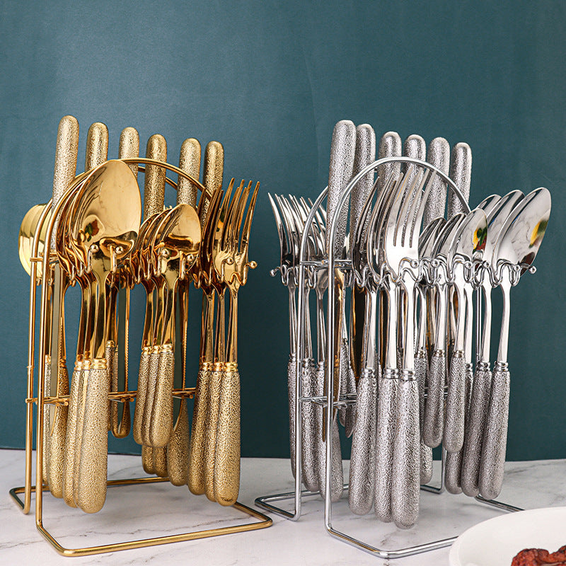 Porcelain Handle Knife Match Sets Suit