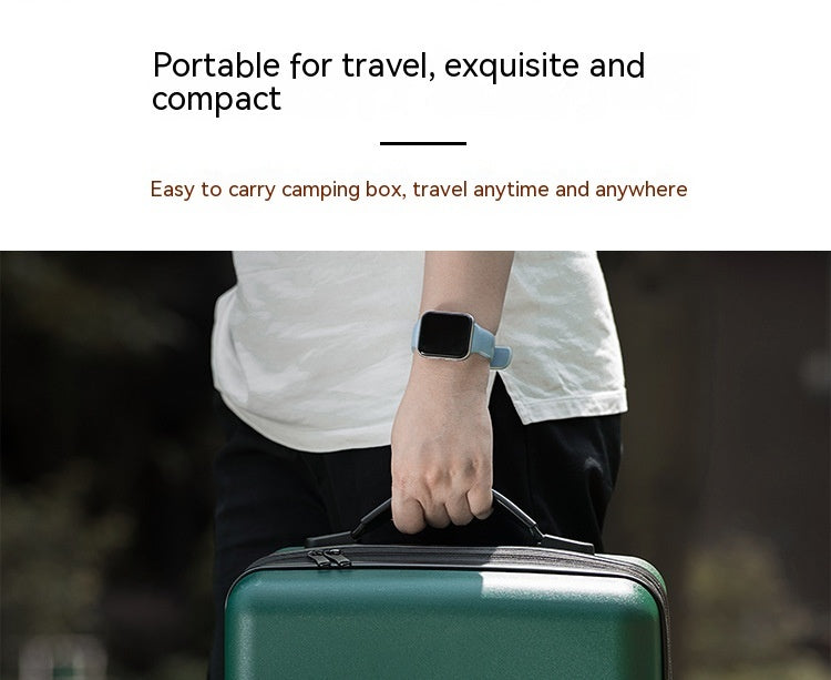 Outdoor Hand Grinding Coffee Suit