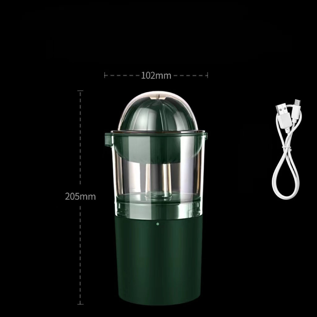 Electric Orange Press Mini Fruit Juicer