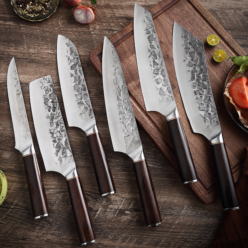 Hand Forged Chef's Knife Hammer