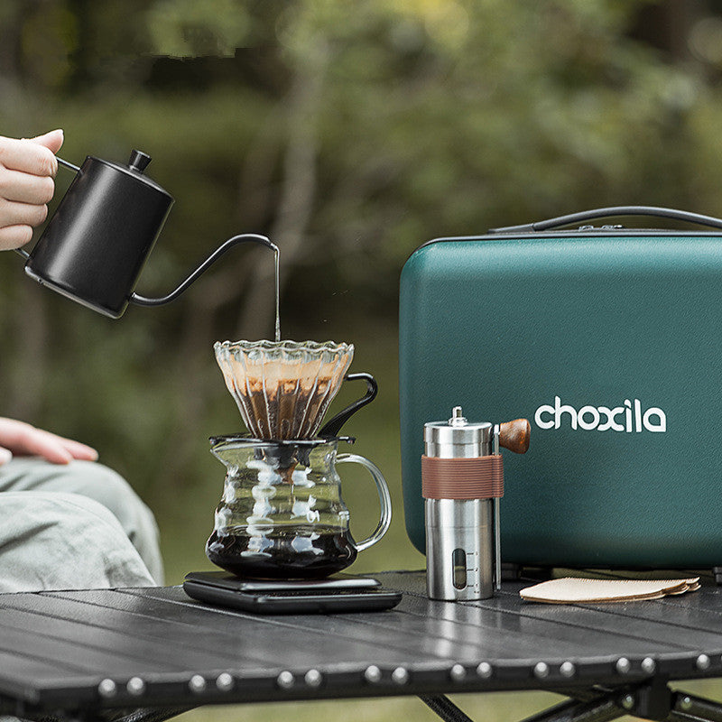 Outdoor Hand Grinding Coffee Suit