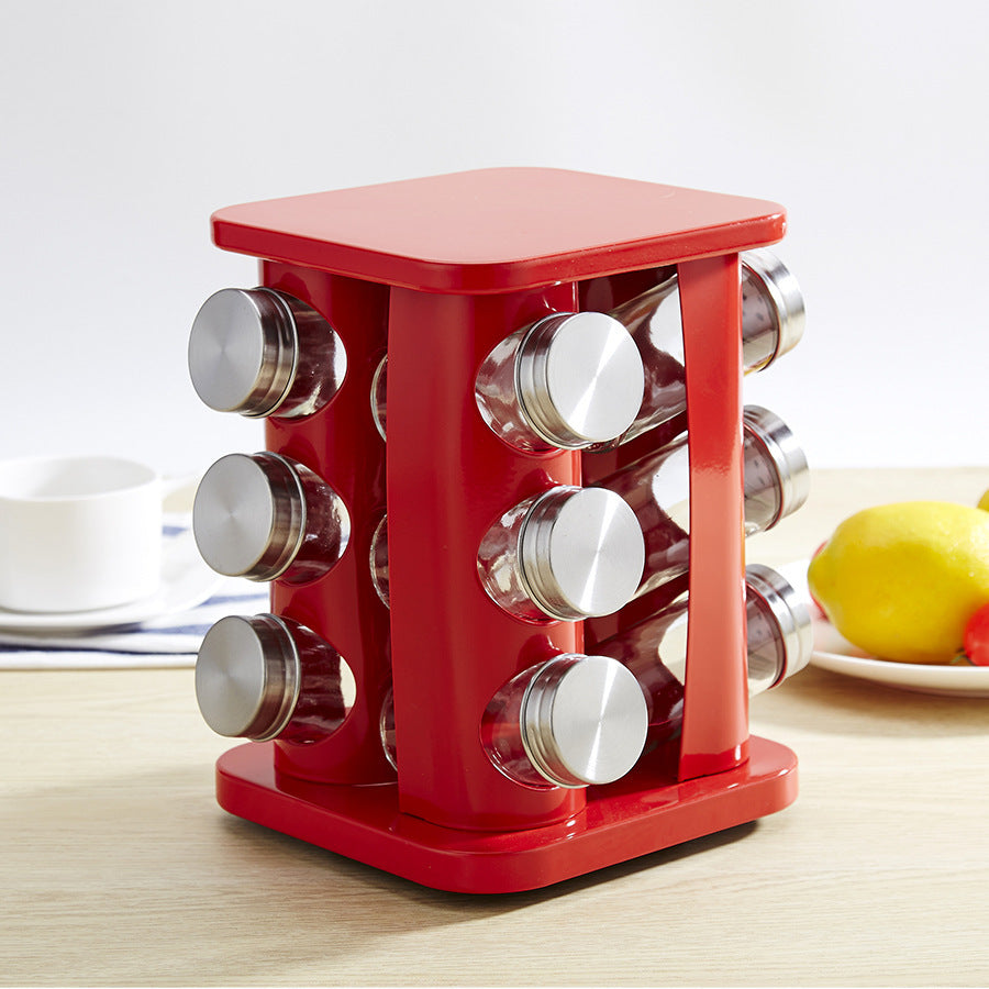 Pepper Sugar Jars And Stainless Steel Rack