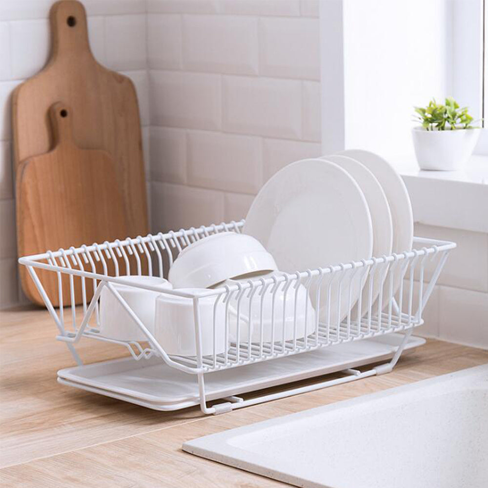 Wrought Iron Tableware Drain Rack Dish Rack