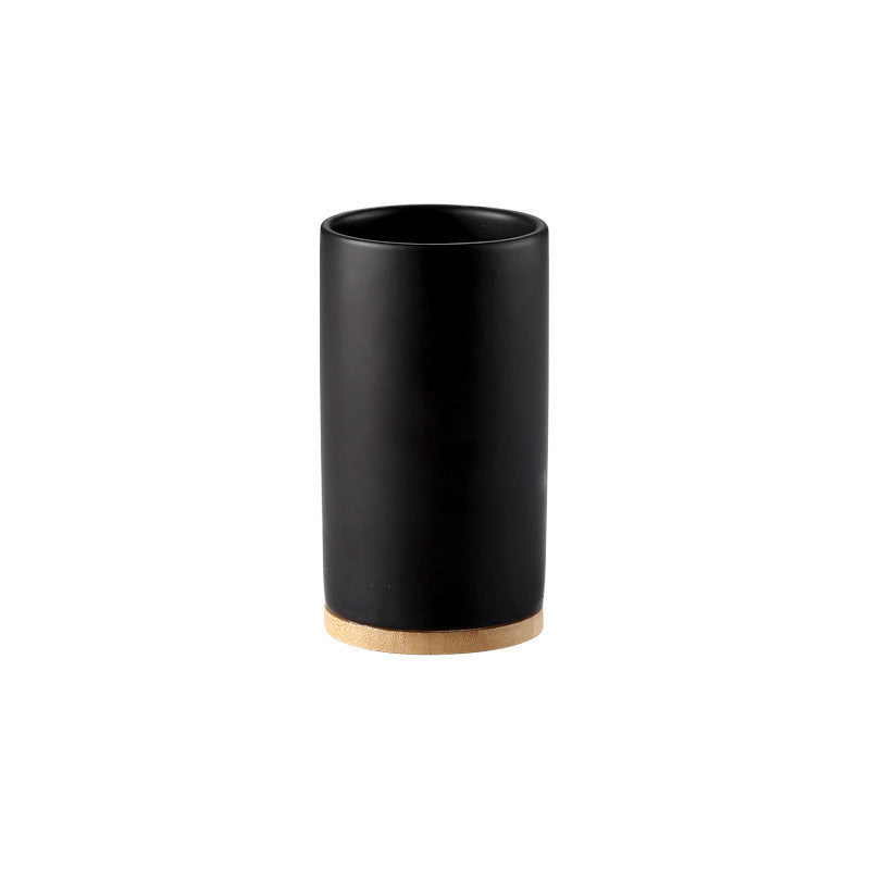 Matte toothbrush cup mouthwash cup