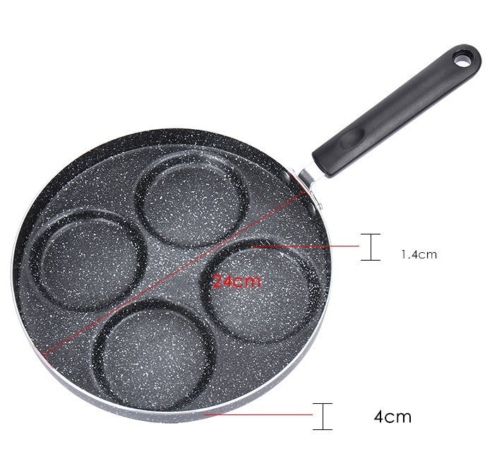 Egg Frying Pan Nonstick Pancake Pans 4-Cups