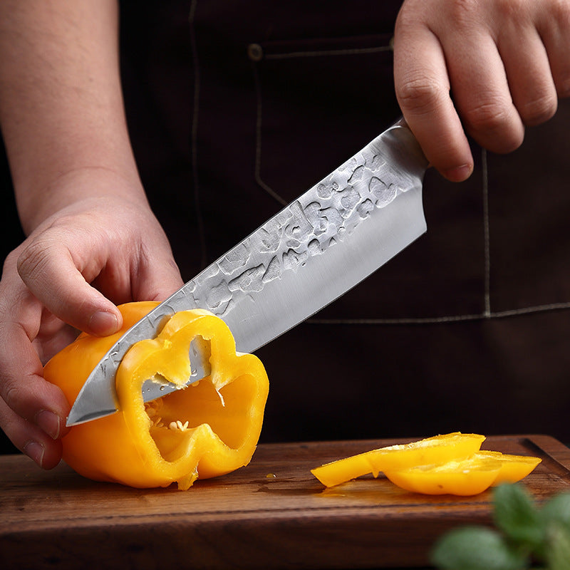 Hand Forged Chef's Knife Hammer
