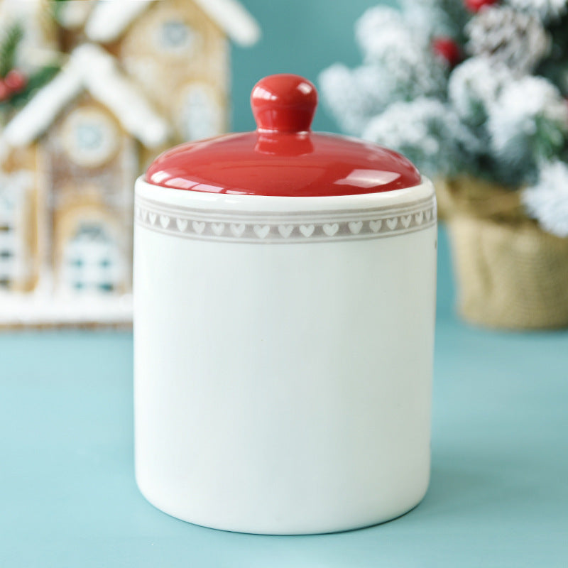 Dried Fruit Snack Jar Creative Christmas