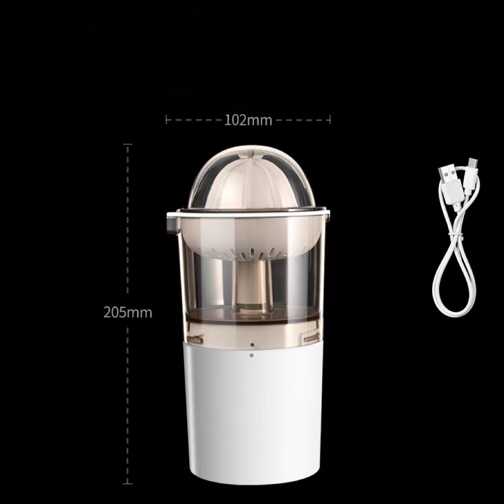 Electric Orange Press Mini Fruit Juicer