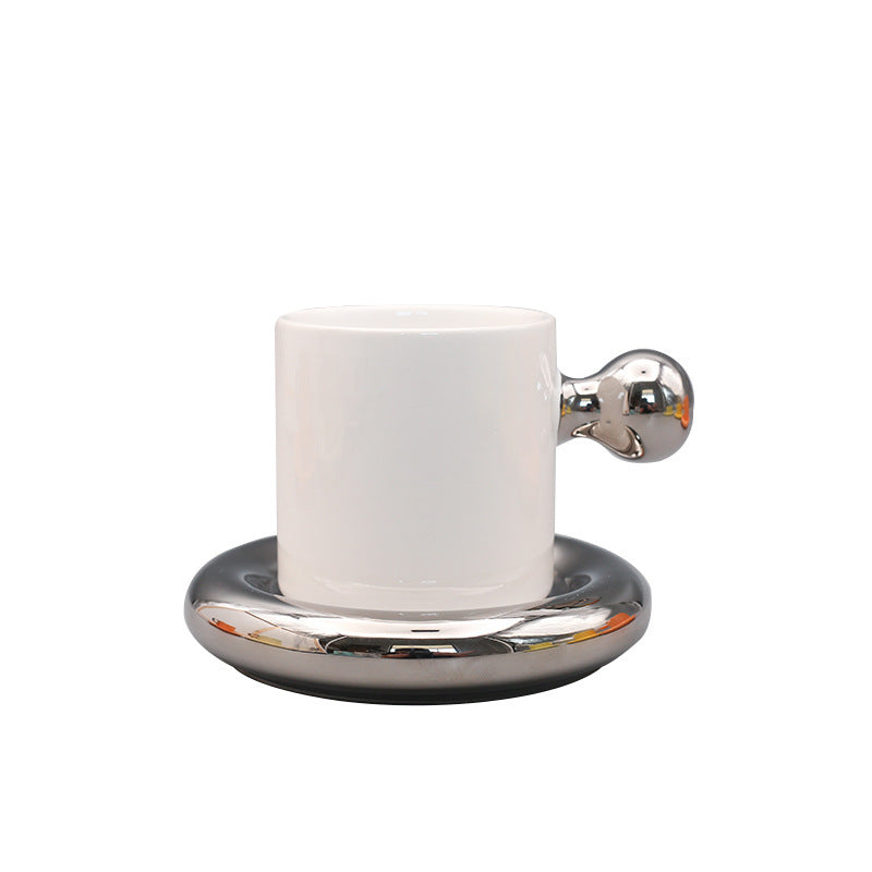 Macaron Ceramic Mug Egg Yolk Mug