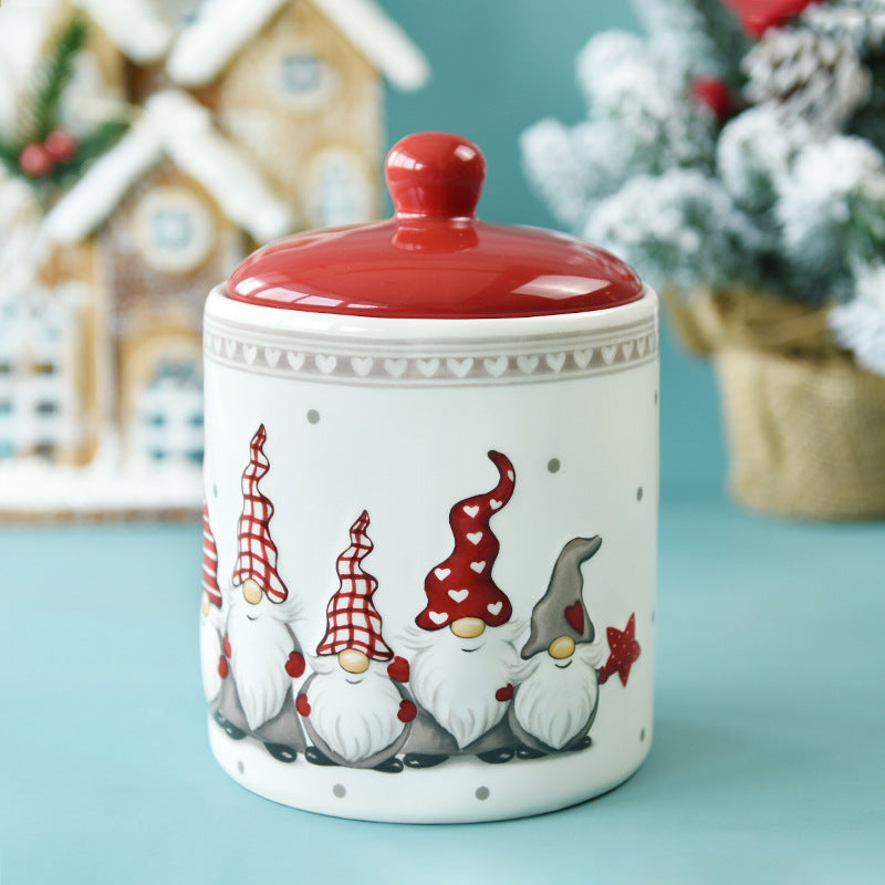 Dried Fruit Snack Jar Creative Christmas