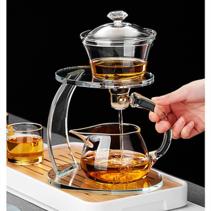 Heat-resistant Glass Lazy jar Set