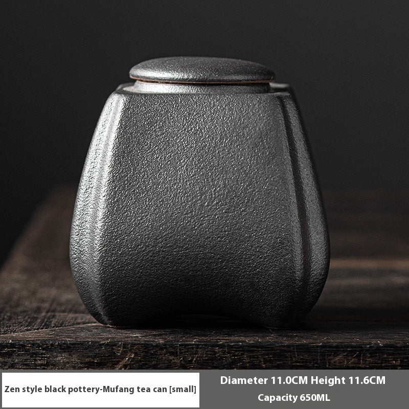 Ceramic Household Gilding Sealed Jar