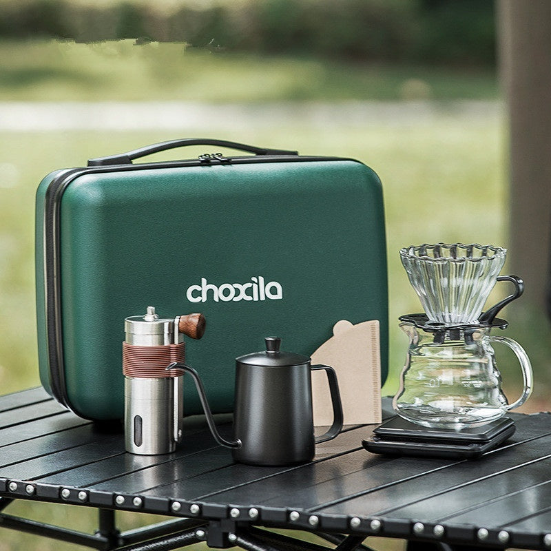 Outdoor Hand Grinding Coffee Suit