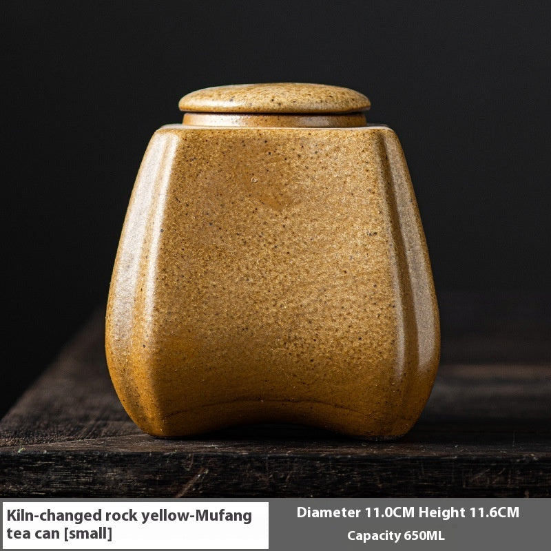 Ceramic Household Gilding Sealed Jar