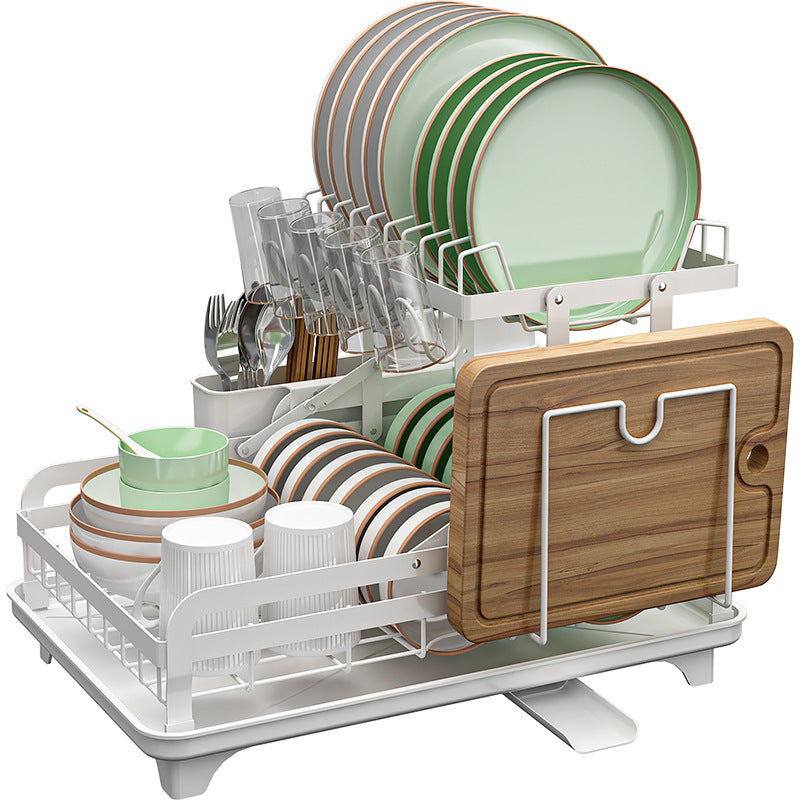 Countertop Foldable Dish Draining Rack