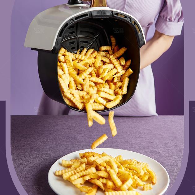 Air Fryer Large Capacity Intelligent Electric Fryer