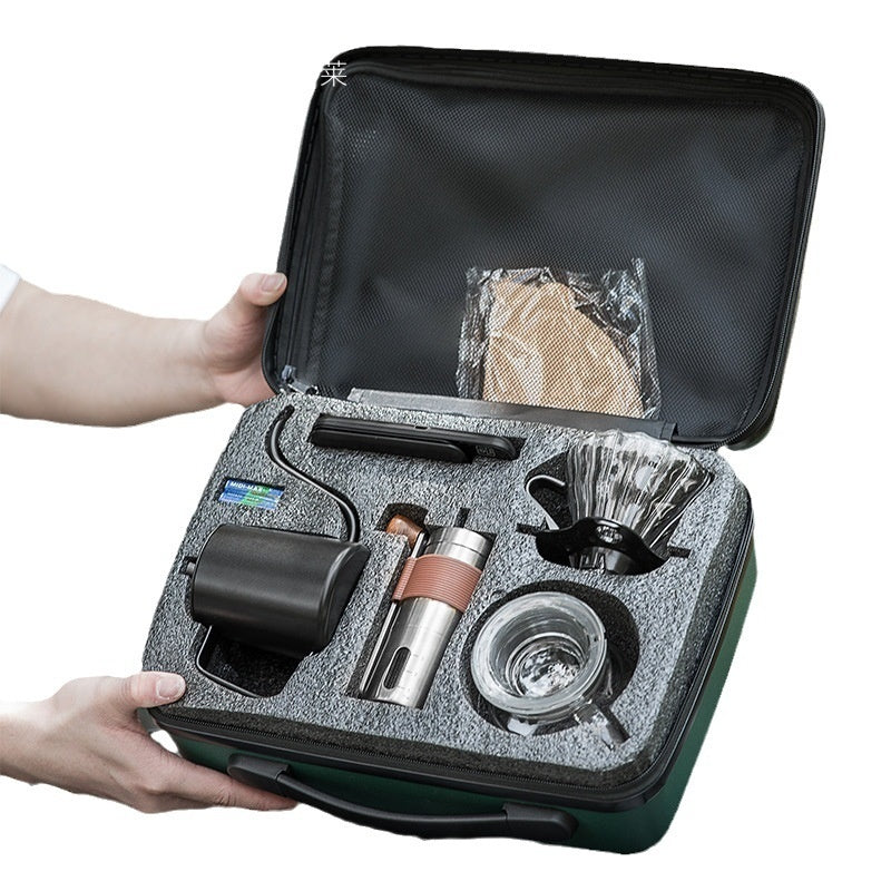 Outdoor Hand Grinding Coffee Suit