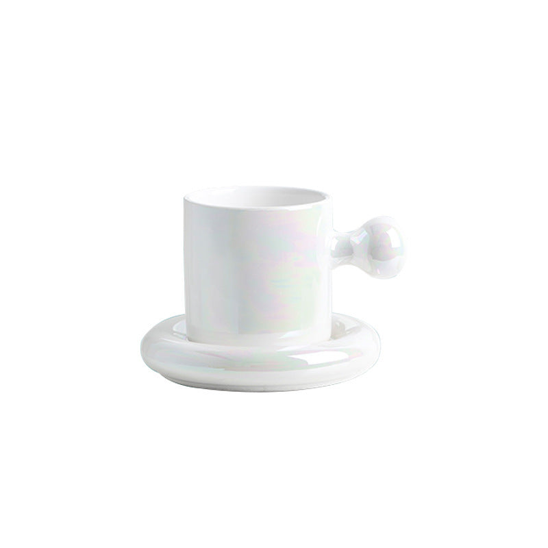 Macaron Ceramic Mug Egg Yolk Mug