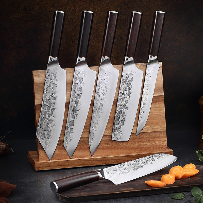 Hand Forged Chef's Knife Hammer