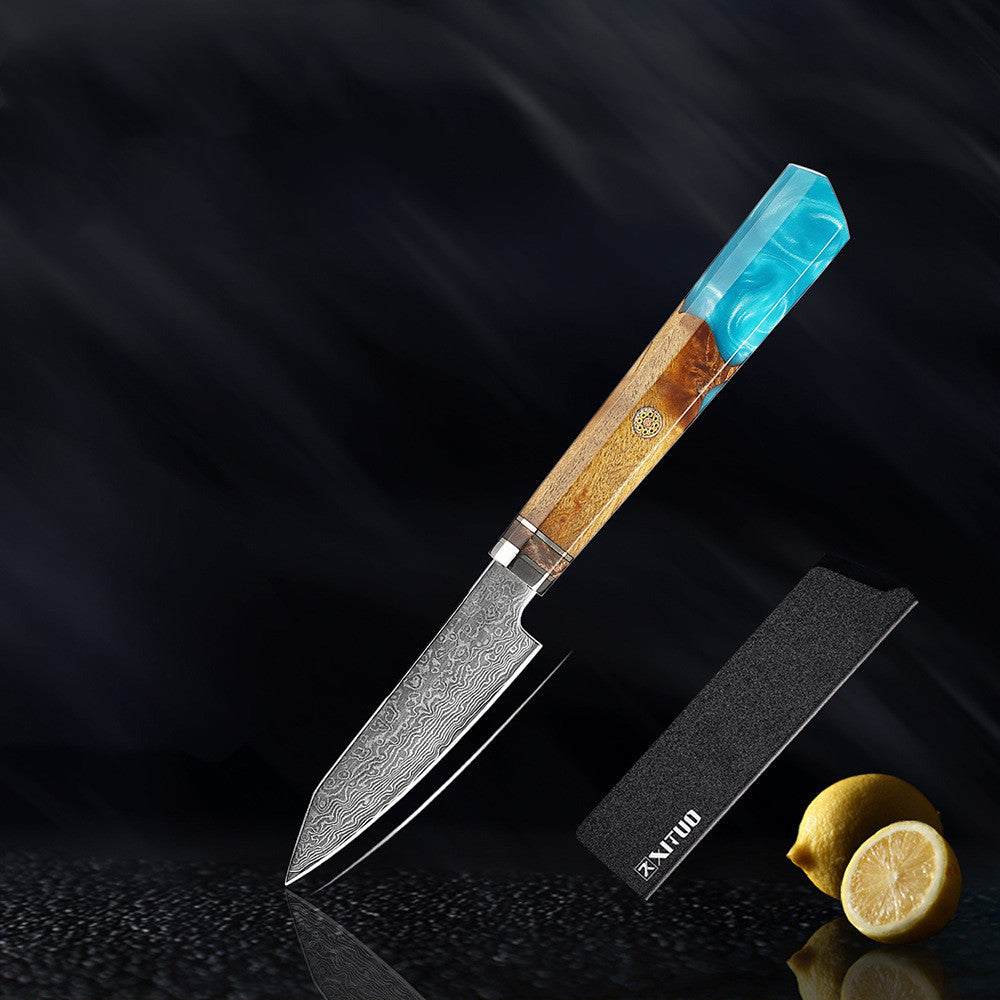 Kitchen Set Knife Damascus Steel Kitchen Knife
