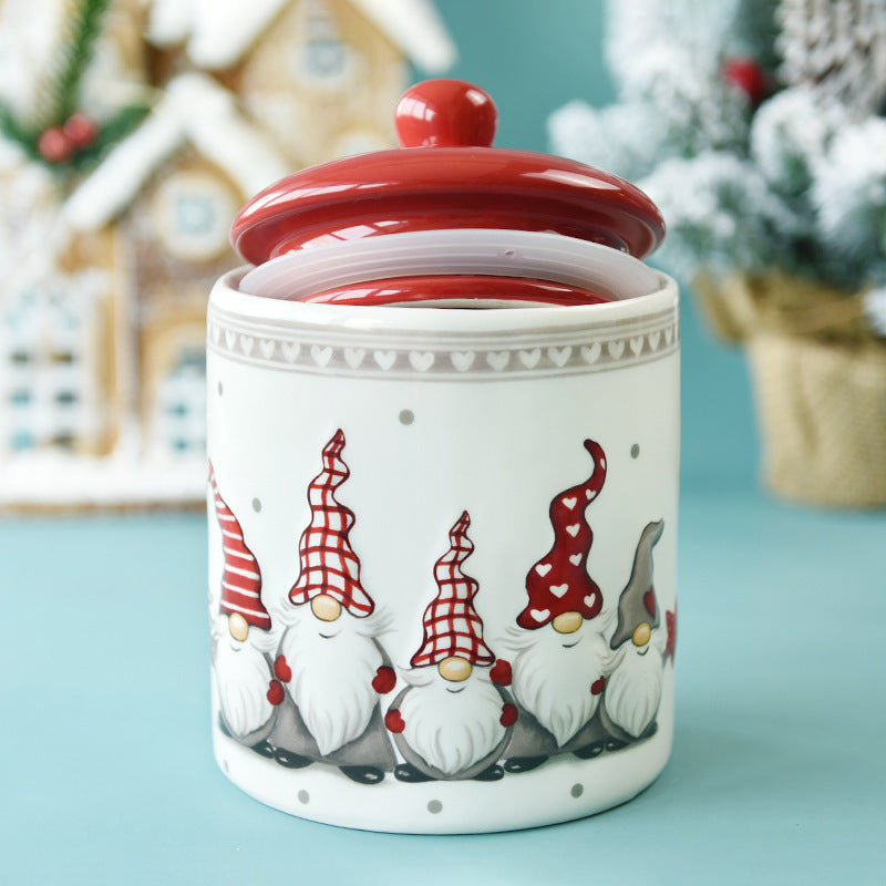 Dried Fruit Snack Jar Creative Christmas