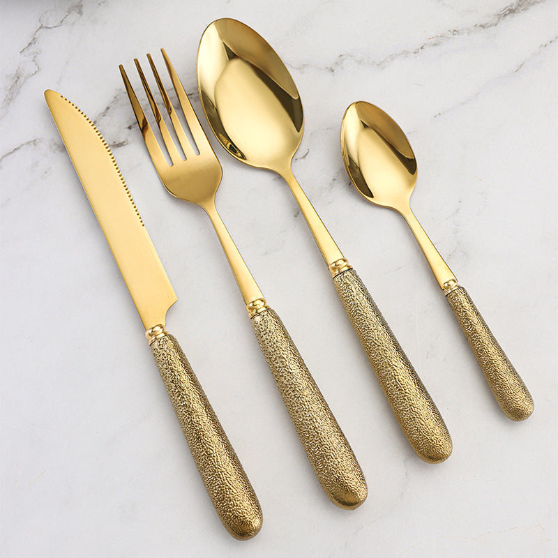 Porcelain Handle Knife Match Sets Suit