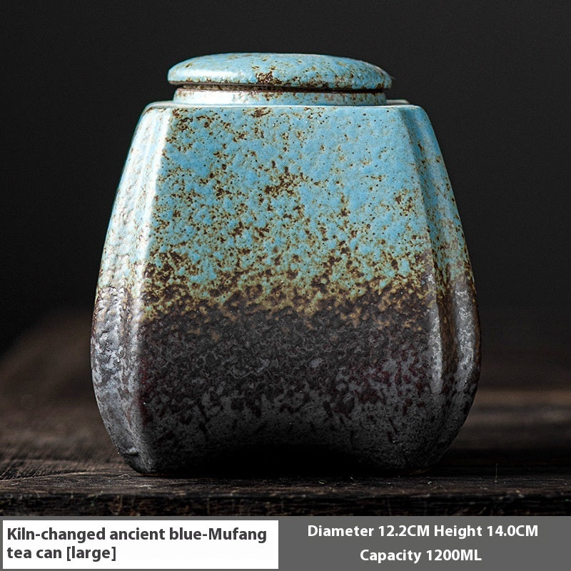 Ceramic Household Gilding Sealed Jar